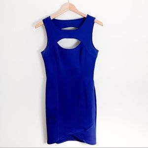 Bebe Royal Blue Bodycon Dress